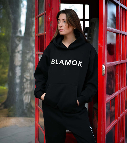 Black Hoodie / W - UNISEX